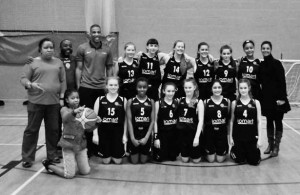 girls basketball team u16s