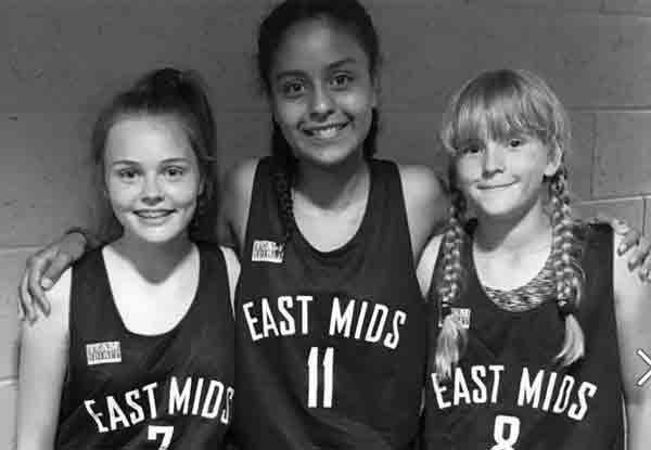 u13s east midlands girls basketball