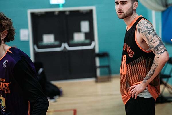 Ellis Haggith Sideline Warming Up Elbow Shots Leicester Warriors