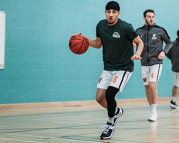 Kayne King Dribbling Ball