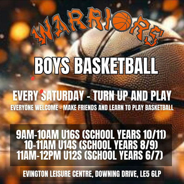 Boys basketball leicester warriors